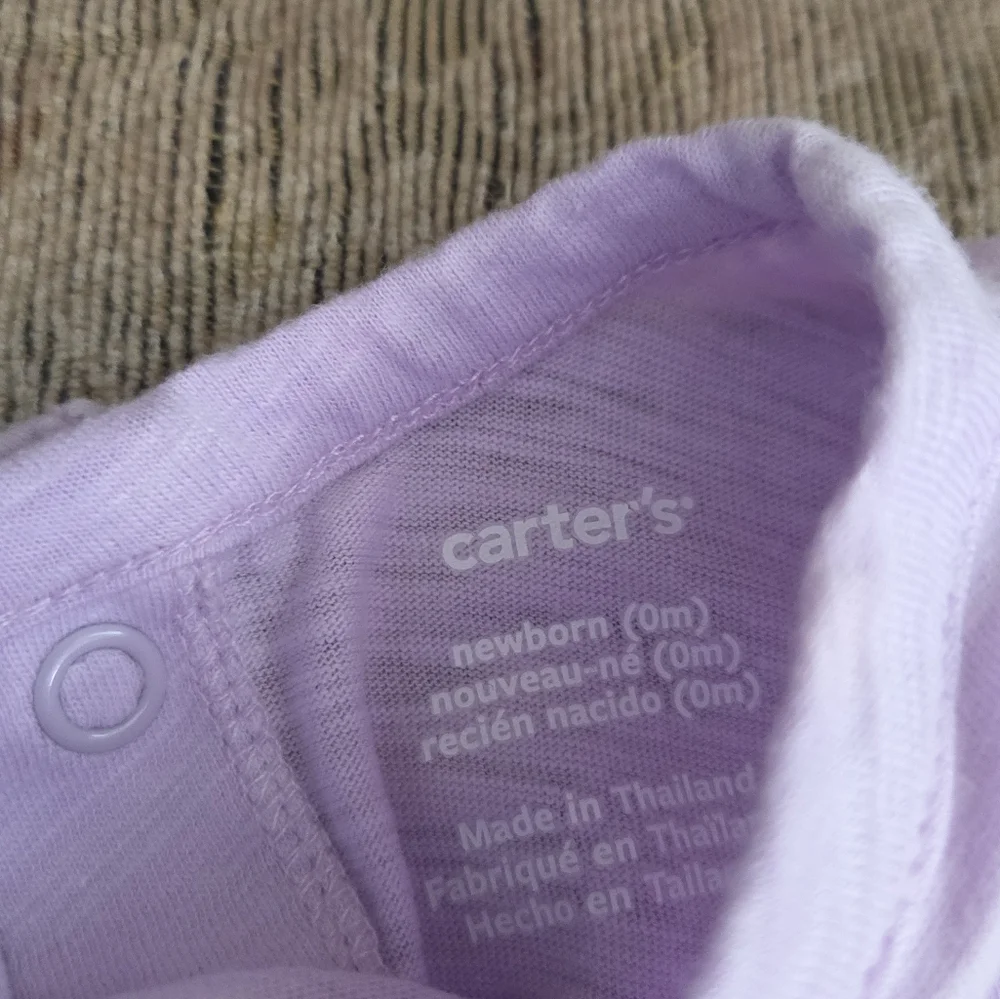 Carter's Light Purple Diaper Cover Set
